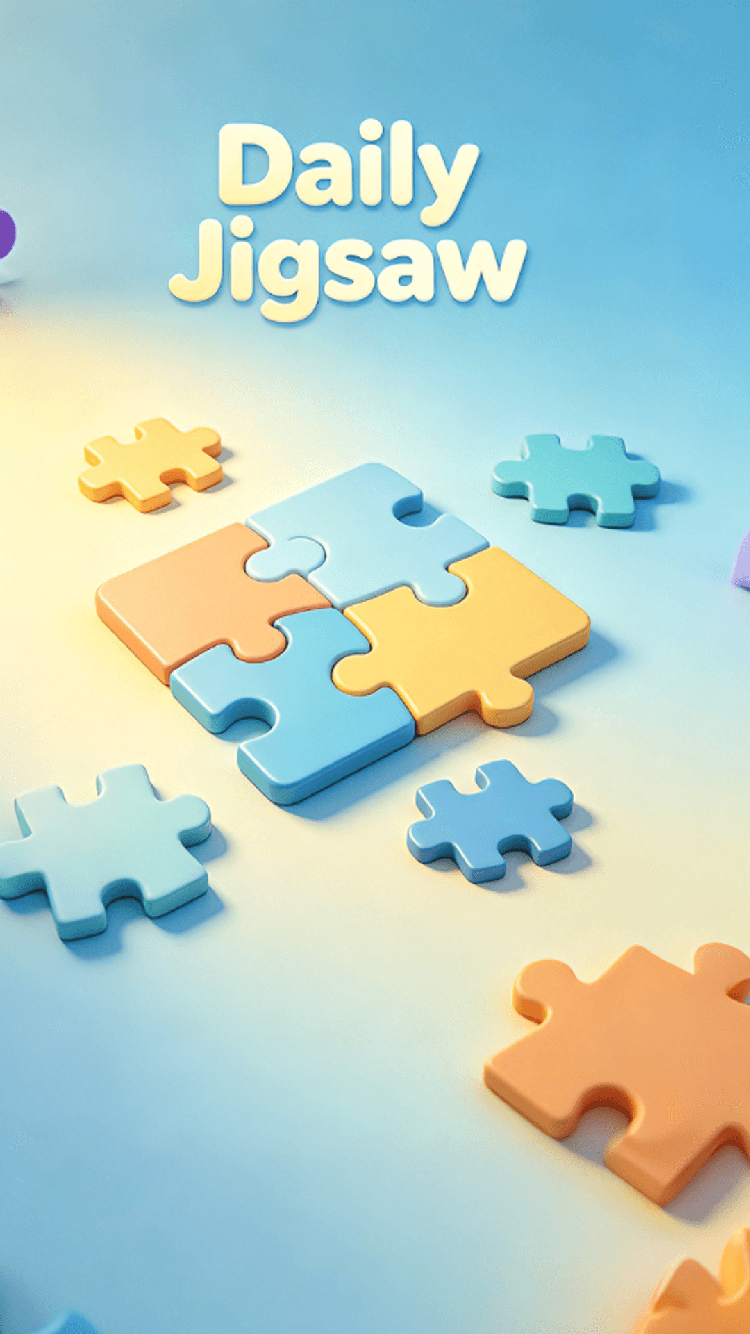 Daily Jigsaw promo art and branding